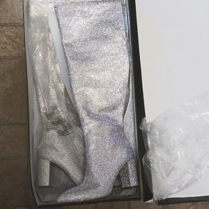 INC Int Concepts over the knee Rhinestone Boots